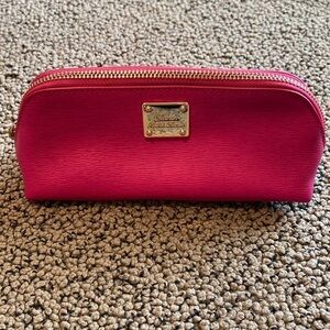 NWT Lauren Ralph Lauren Hot Pink Pouch